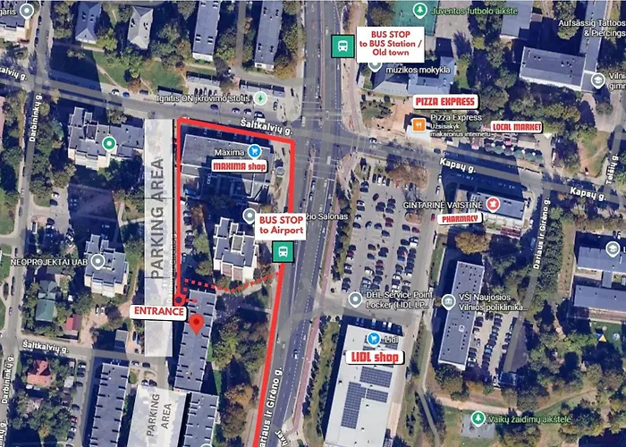 Airport & Station Butas Vilnius